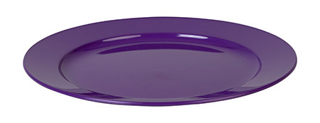 Teller flach, 20cm, lila, Valon