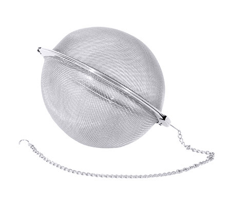 Tee- und Gewürzkugel Ø 7,5cm, mit Kette 15cm