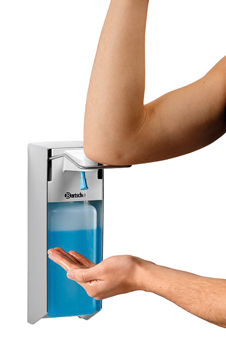 Desinfektionsmittelspender Aluminium 0,9Ltr.