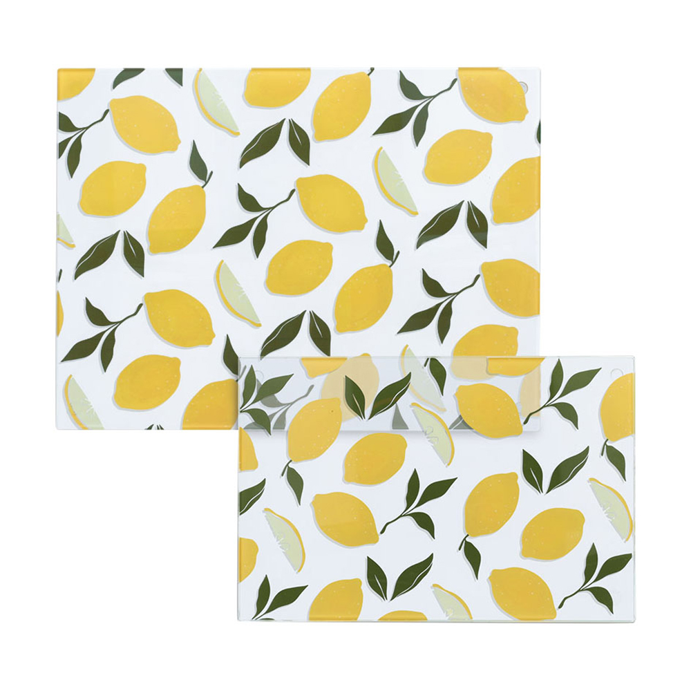 Glasschneideplatte LEMONS, 30 x 20 x 0,6cm