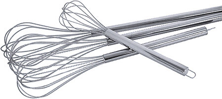 Rührbesen 18/10 Edelstahl, 63cm