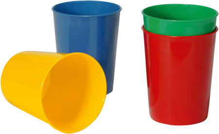 Trinkbecher, 0,2l, grün, PP