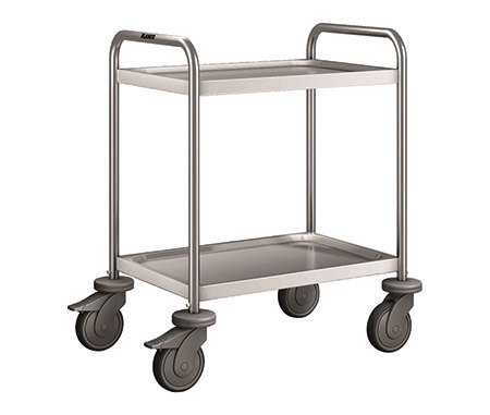 Servierwagen KIDS SW 6x4-2, luftidentische Rollen