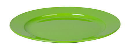 Teller flach, 20cm, hellgrün, Valon