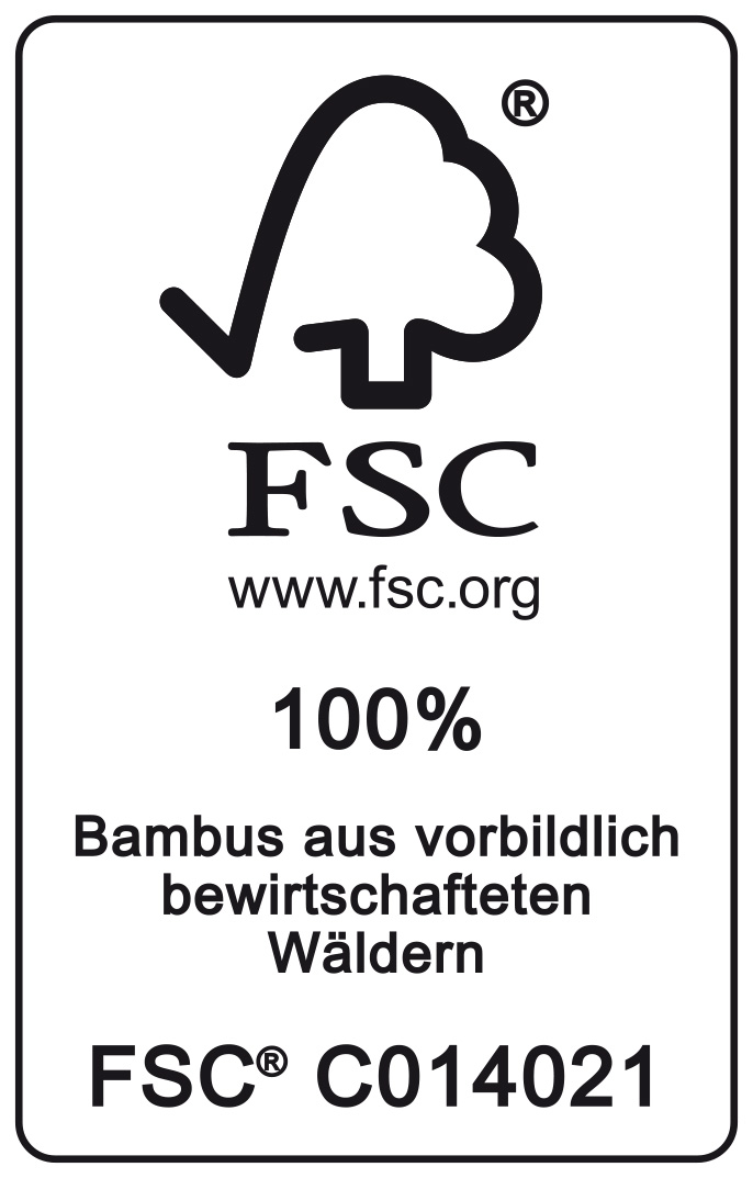 Aufbewahrungsgläser 3-teilig mit Bambusdeckel