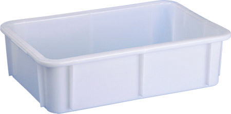 Stapelbehälter, weiß, 60 Ltr., Kunststoff