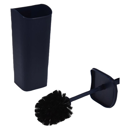 WC-Garnitur Kunststoff PP, anthrazit