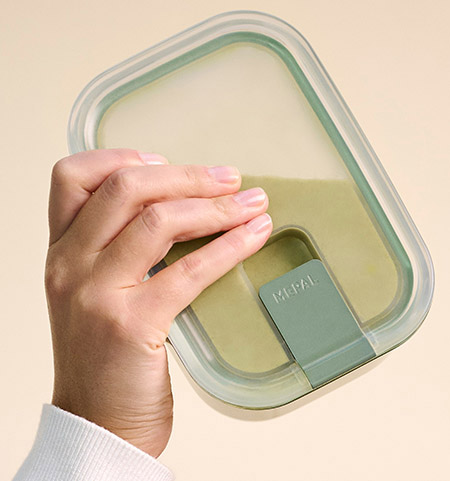Frischhaltedose, 2,25L, EASYCLIP Glas, nordic sage