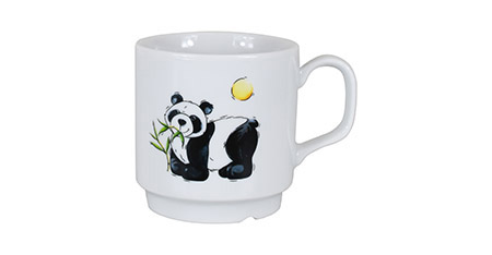 Henkelbecher 20cl Pandabär