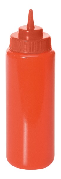 Quetschflasche rot, 0,95Ltr.