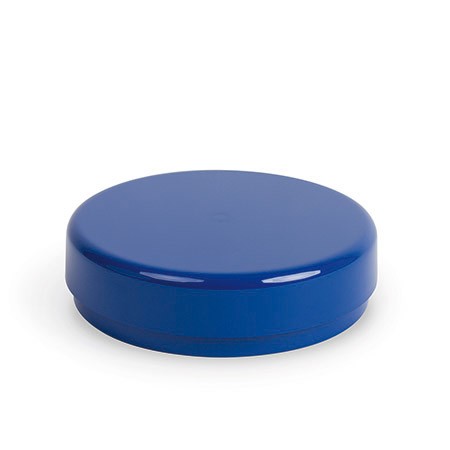 Ersatz-Deckel, blau, Ø 8cm, H 2,4cm, Polypropylen