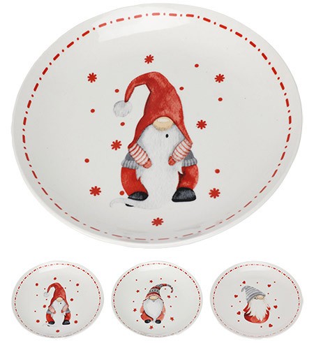 Weihnachtsteller Wichtel Ø19cm,