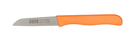 Küchenmesser, neonorange, extra scharf