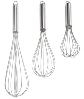 Schneebesen-Set 3-teilig, 21cm, 26cm, 30cm Schneebesen-Set 3-teilig, 21cm, 26cm, 30cm