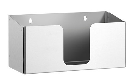 Papierhandtuchspender Edelstahl, L 27x B13x H13cm