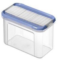 Streudose Domino, 0,75Ltr., Deckel horizon blue Streudose Domino, 0,75Ltr., Deckel horizon blue