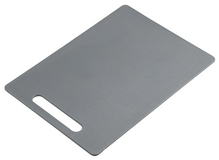 Schneidbrett, hellgrau, 33,5x23,5x0,5cm,