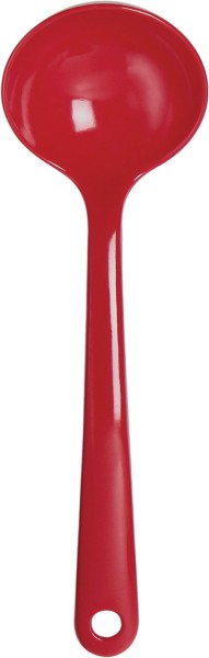 Schöpfkelle groß, rot, hochwertiger Kunststoff
