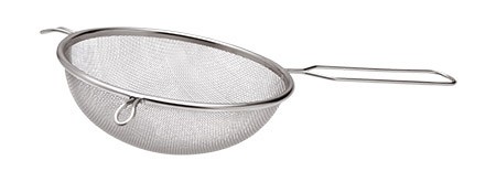 Passiersieb, Ø20cm, Edelstahl, mit Drahtgriff