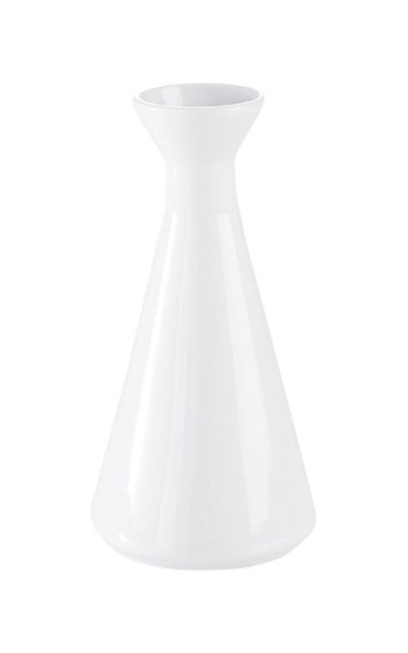 Blumenvase, 15cm, Ø 7,5cm, Porzellan, weiß