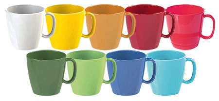 Tasse, 0,23l, Kunststoff PBT