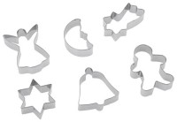 Ausstechformen-Set Weihnachten, 6 Stück/Set Ausstechformen-Set Weihnachten, 6 Stück/Set