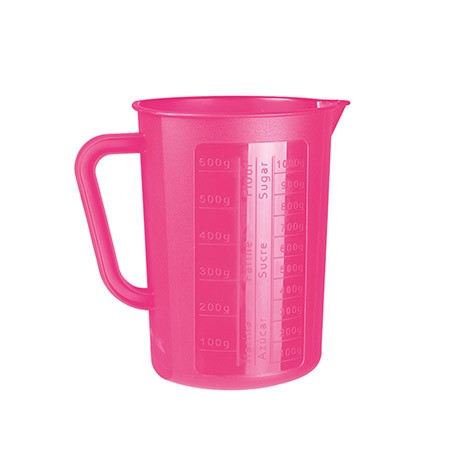 Messbecher, 1,4 Ltr., pink, Kunststoff PP