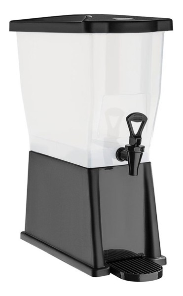 Getränkespender OLYMPIA schwarz, 12L, Polypropylen