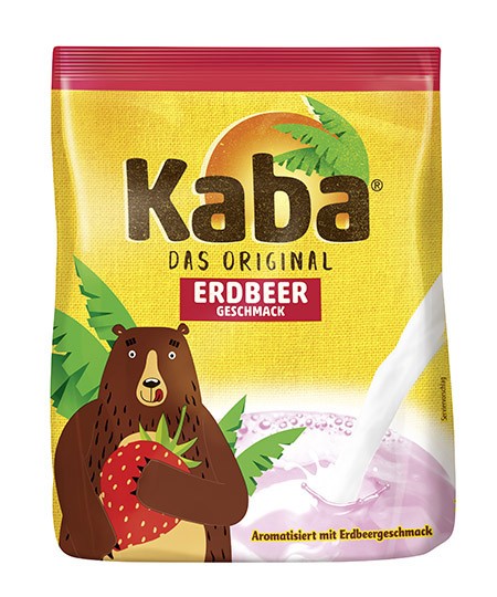 Milchmix Erdbeere, 400g Beutel, KABA