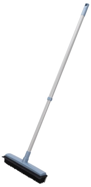 Gummi-Zimmerbesen 32cm, retro blau