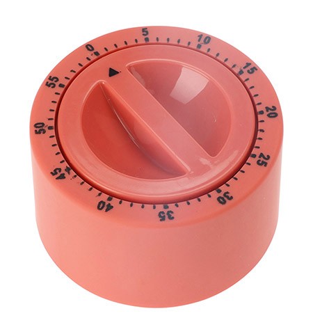Kurzzeitwecker coral, mechanisch, 60 Min.,