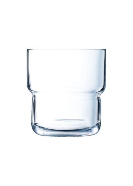 Stapelglas LOG 22cl, transparent