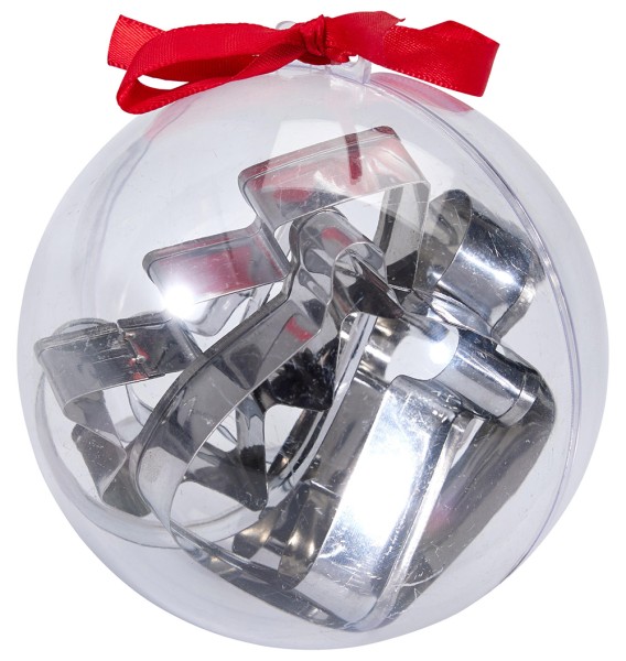 Ausstechformen, Set 6-teilig, im Geschenkkarton