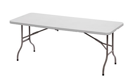 Tisch faltbar, Kunststoffoberfläche HDPE