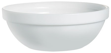 Stapelschale, 12cm, 27cl, Rest. Uni weiß