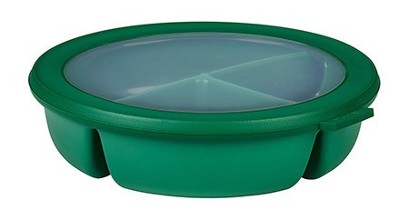 Mulitschale 3-geteilt, vivid green, Bento Bowl