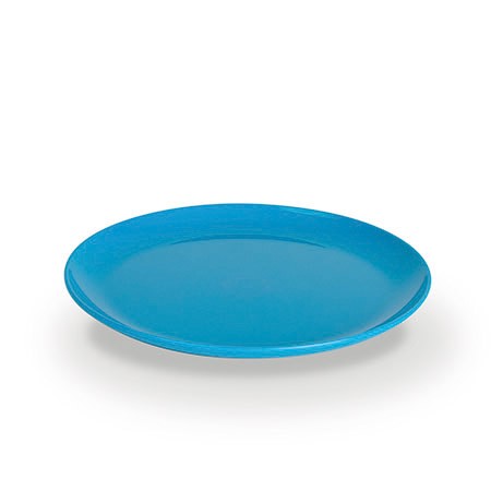 Dessertteller flach, 19cm, hellblau, Polypropylen