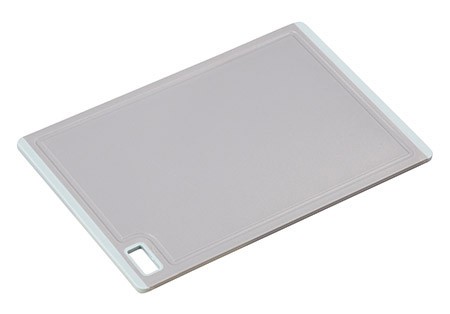 Schneidbrett hellgrau/mint, 36x25x0,9cm,