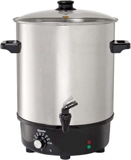 Glühweintopf/Einkochtopf, GE 30 30,0Ltr.,