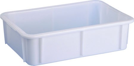 Stapelbehälter, weiß, 30 Ltr., Kunststoff