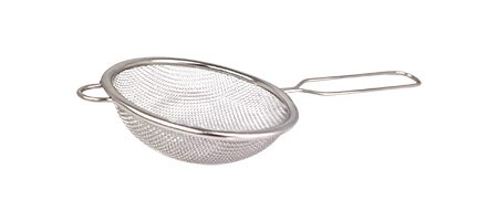 Passiersieb, Ø10cm, Edelstahl, mit Drahtgriff