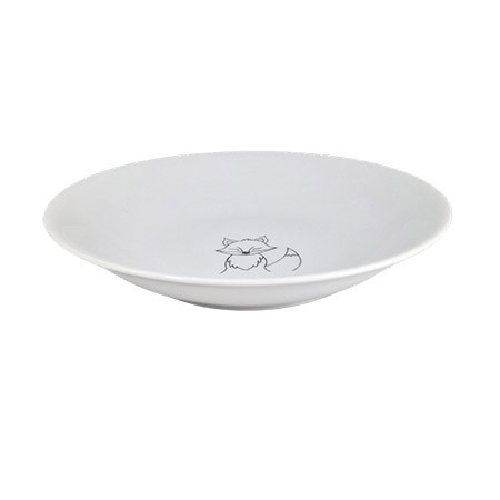 Teller tief Ø20cm, Motiv Fuchs, Waldbande