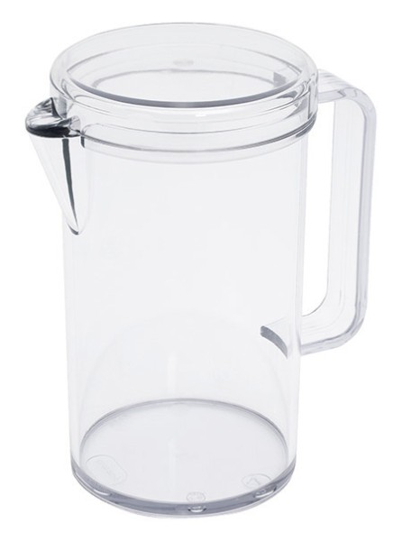 Kanne mit Deckel, 1,3L, Tritan transparent