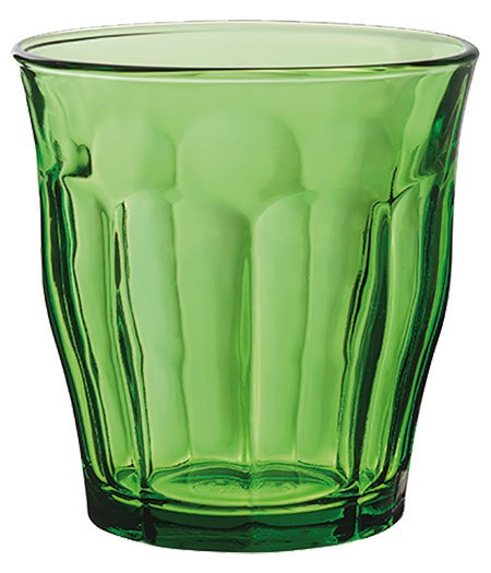 Becherglas Picardie green, 25cl