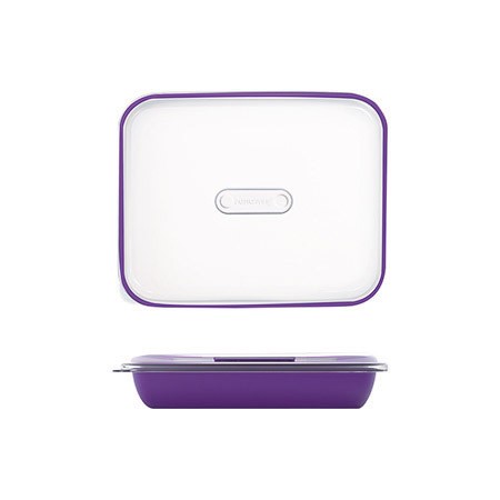 Frischhalte-/Servierbox violett 1,5L, PP, Microban