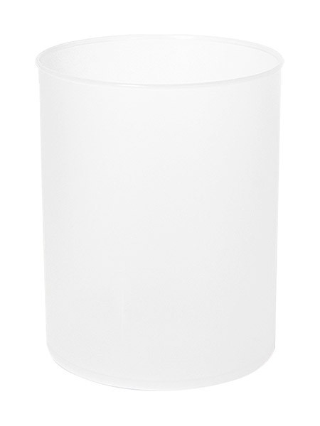Papierkorb/Badeimer weiß 7,5L, Kunststoff