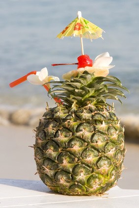 Ananas-Kirsch-Tee- Filterkette