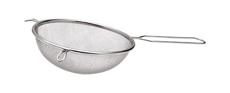 Passiersieb, Ø15cm, Edelstahl, mit Drahtgriff