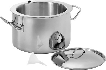 Simmertopf mit Deckel, 3,0L, Edelstahl 18/10,