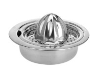Zitruspresse, 2-tlg., Edelstahl, Ø16cm Zitruspresse, 2-tlg., Edelstahl, Ø16cm